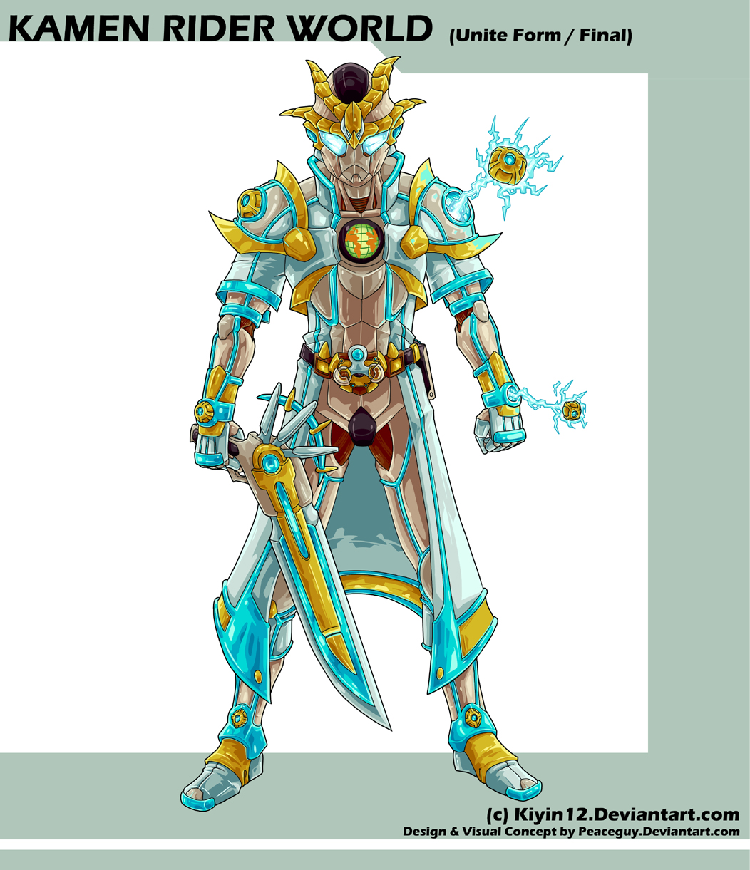 Unite Form COMM Kamen Rider World - Unite Form by PeaceGuy on DeviantArt