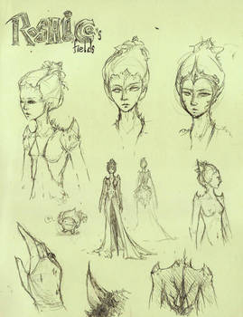 Rosalice sketches