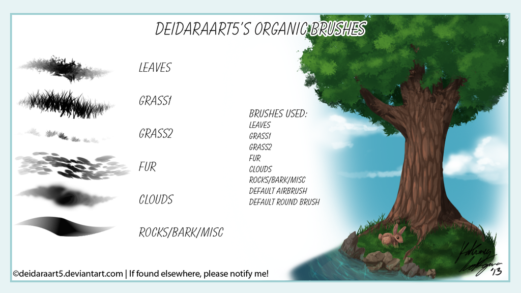 Deidarart5's Organic Brushpack CS5+
