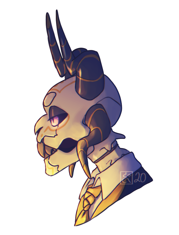 Enden Profile Digitized by deidaraart5 on DeviantArt