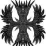 Ultra Detailed celtic crow design/ UHD 2947x3221p