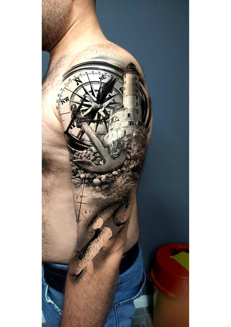 Seaman tattoo design by 21V on DeviantArt