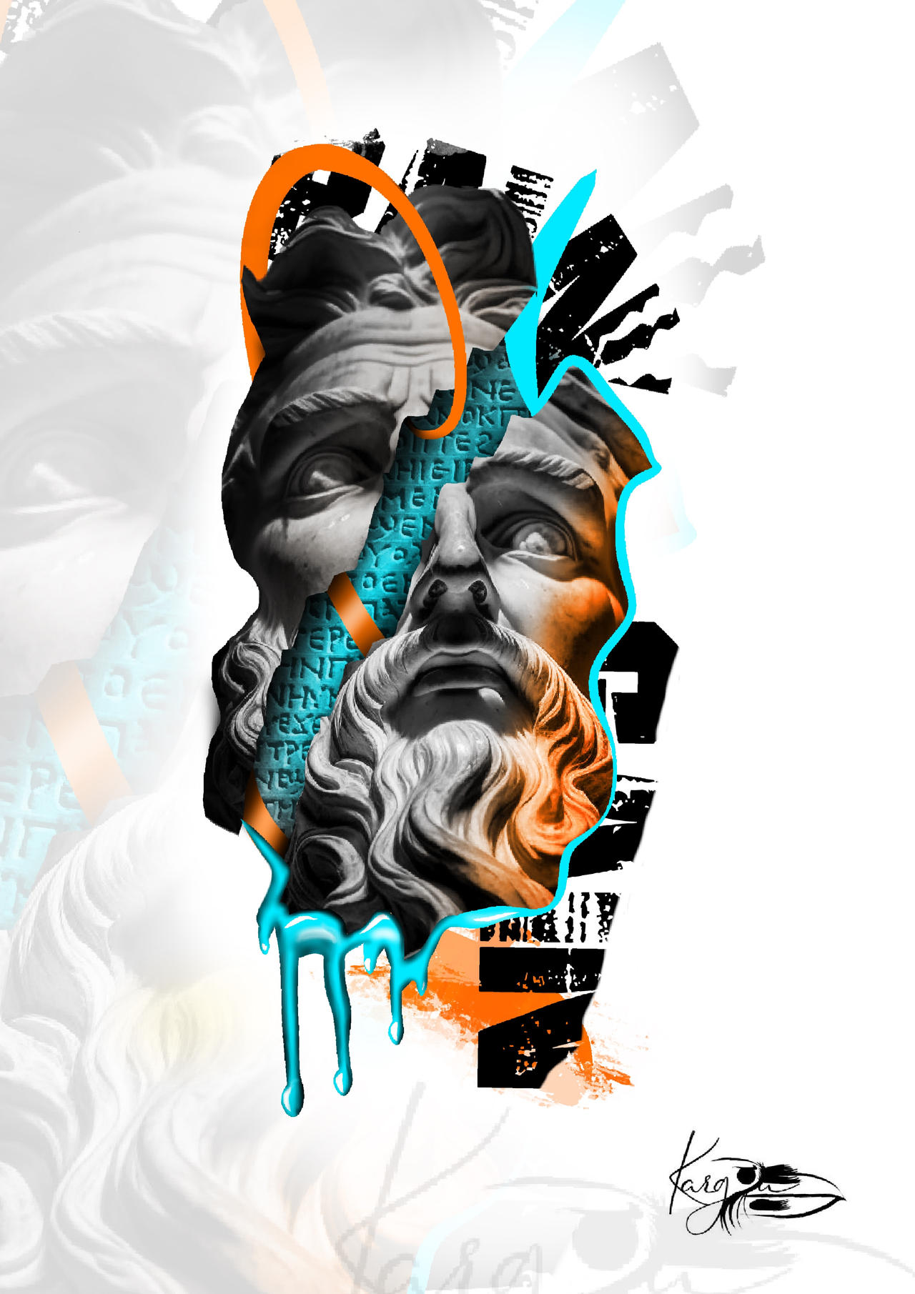Zeus Designer Zeus tattoo design colorful custom design by 21V on DeviantArt