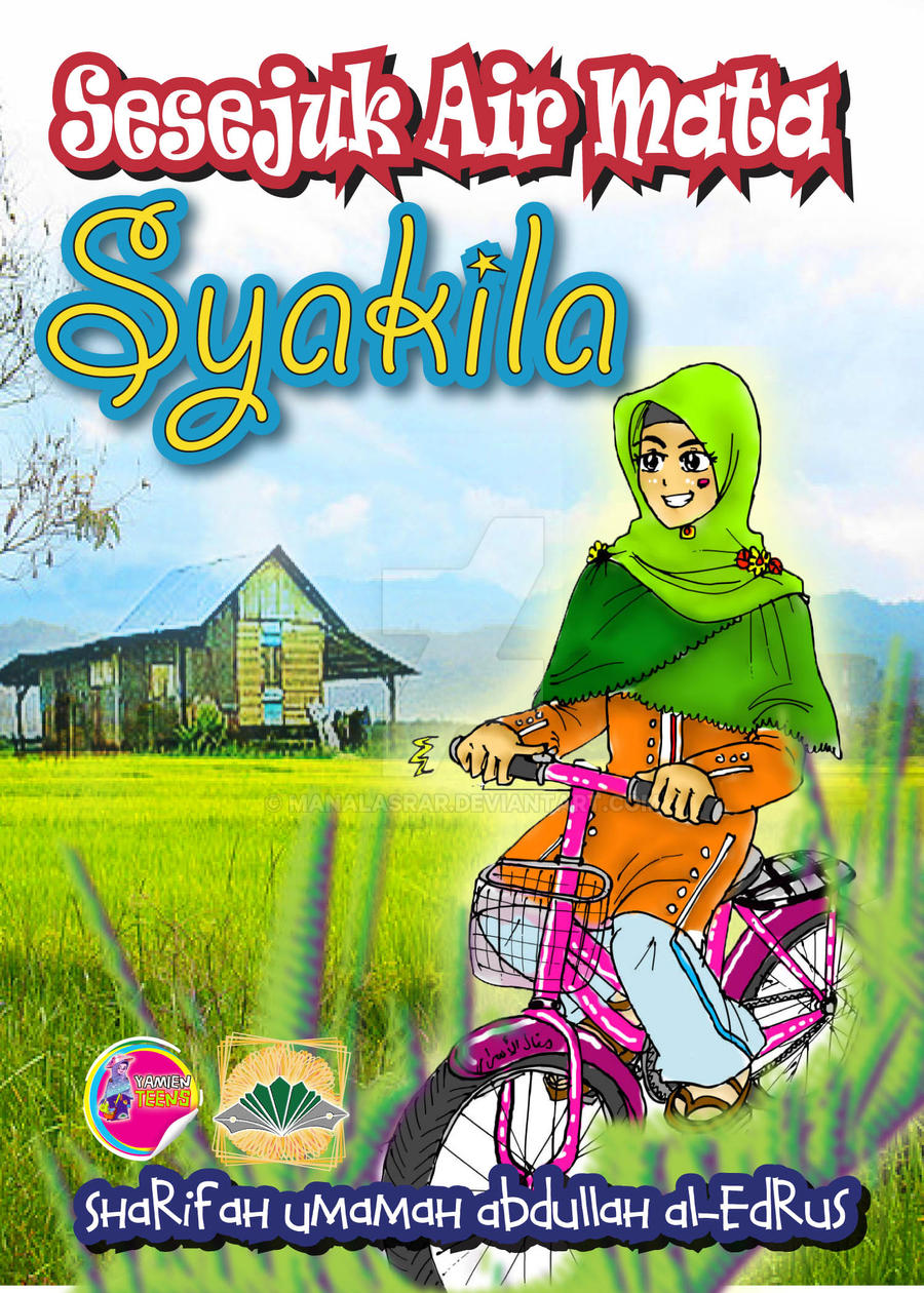 book cover sesejuk air mata syakila