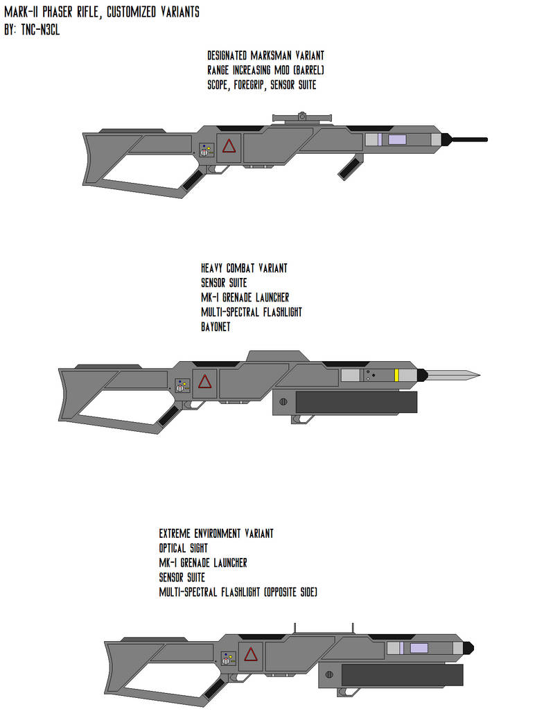 Mark Ii Ragefire Pattern Mk II Phaser Rifle, Customizations by TNC-N3Cl on DeviantArt