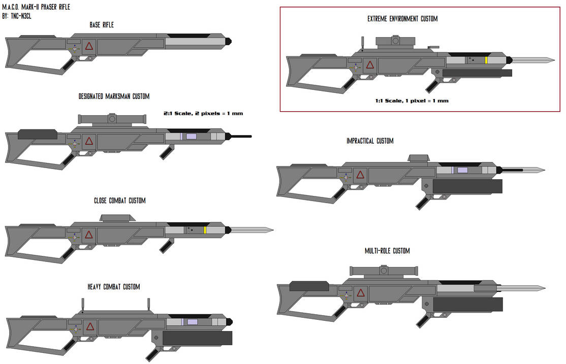 Mark Ii Ragefire Pattern Mk-II Phaser Rifle WIP, Custom sheet #2 by TNC-N3Cl on DeviantArt
