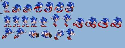 Exetior's Tails sprite sheet by IzanagiUniverse on DeviantArt