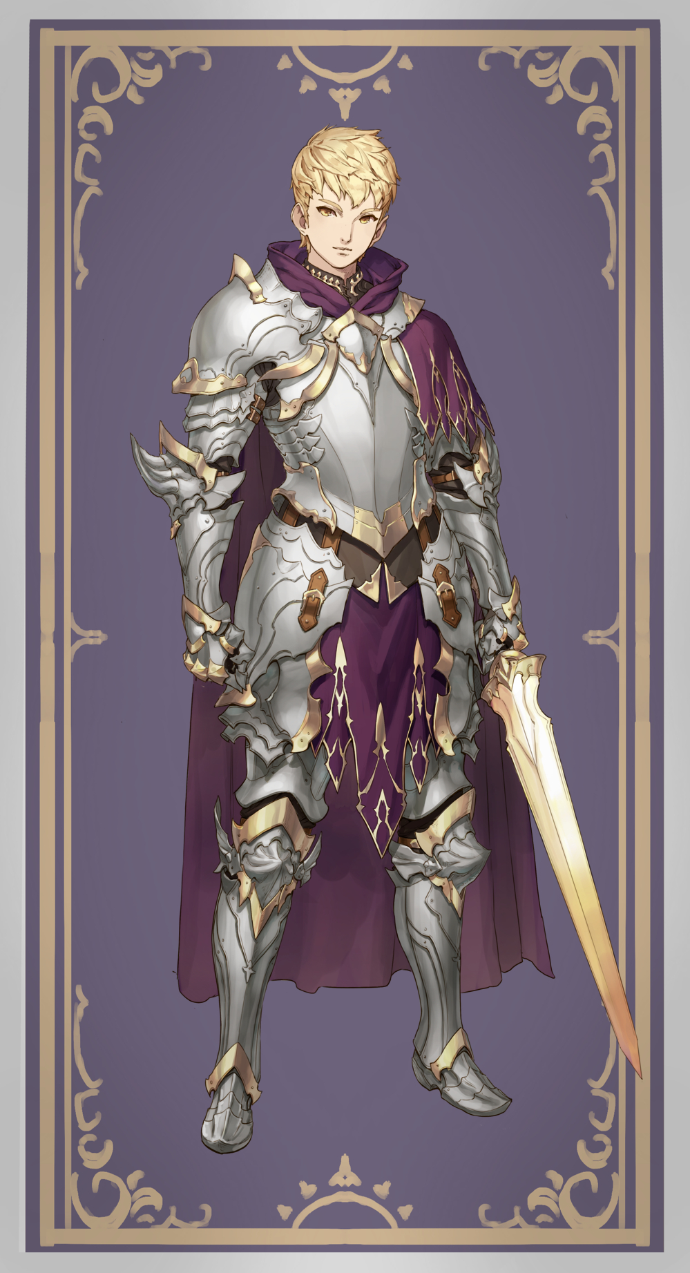 Purple Dragon Knight by nrcgray on DeviantArt