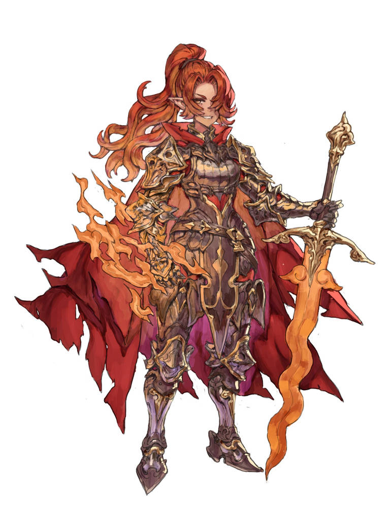 Ultrafire Knight Fire Knight Commission by nrcgray on DeviantArt