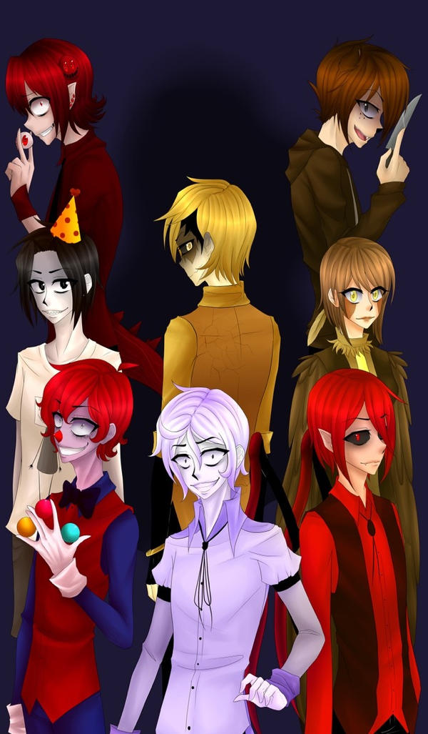 Onaf Roster OnaF :3 by saw090 on DeviantArt