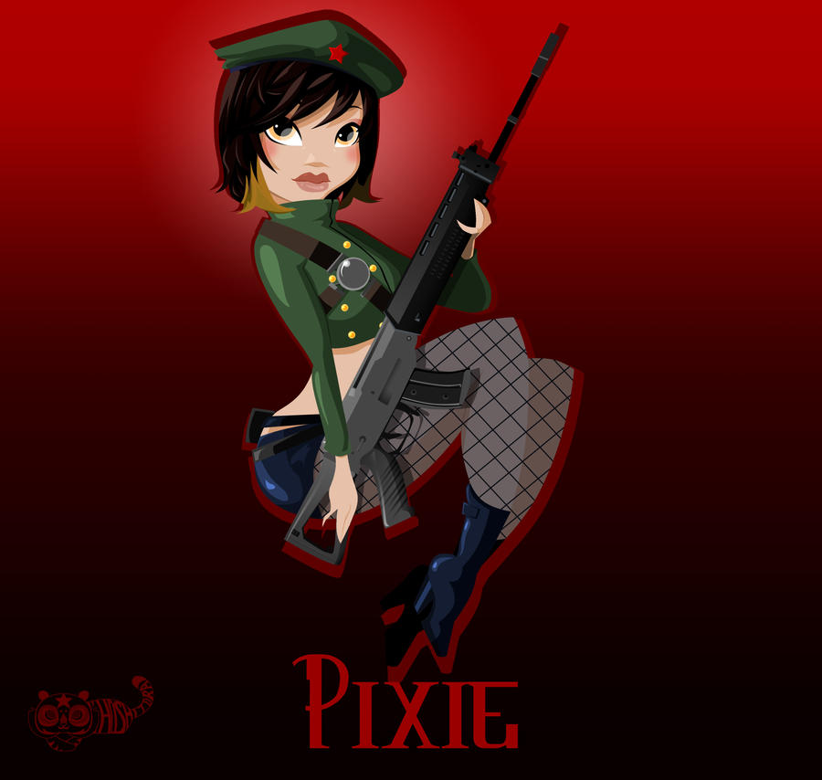 R Pinuppixie Pixie Pin-up by hoshi-tora on DeviantArt