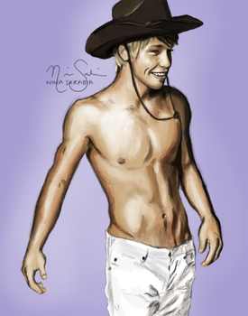 TABLETdrawing: Mitch Hewer