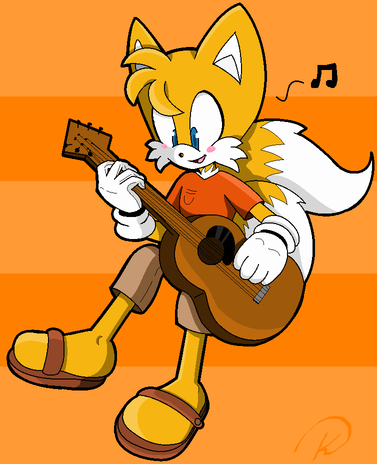 Tails Summer. Tails Dead. Fox sing