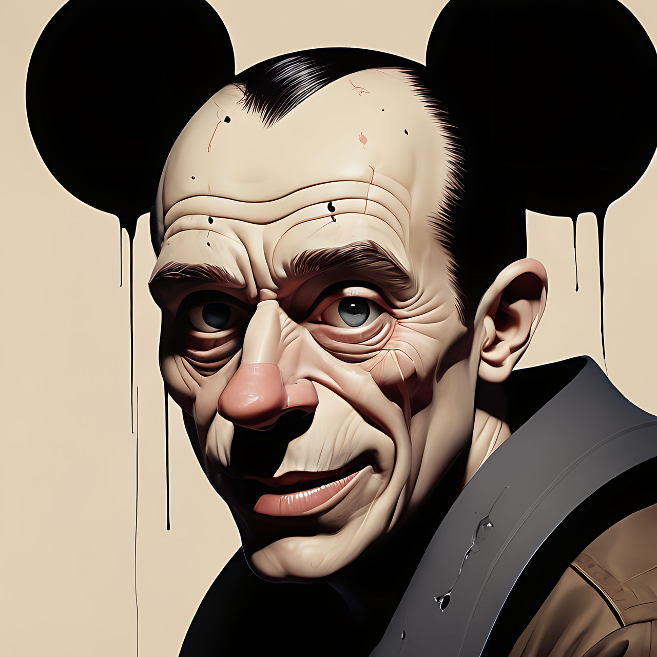 Mickey Mouse - Human Horror version by Hellsprings on DeviantArt