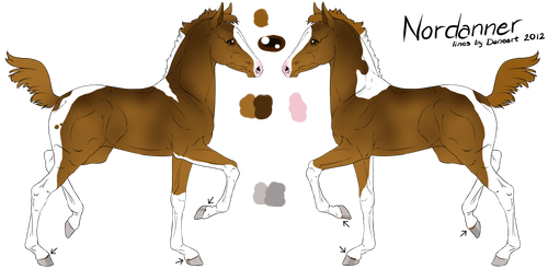 5895 Foal design SOLD