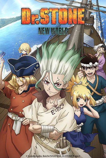 Dr. Stone: New World  Estreia da Parte 2 ganha imagens