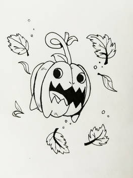 Inktober2 Pumpkin from steven universe