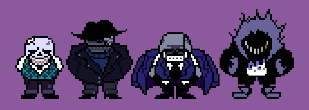 sans remake sprites (battle and overworld). by Little-BigGuy on DeviantArt