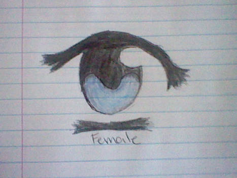 Anime eye: Female