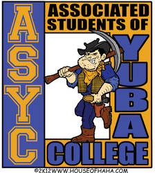 Yuba College ASYC with Dusty Niner Logo