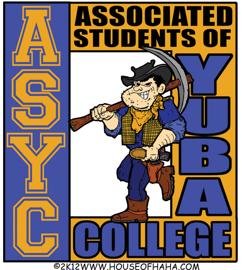 Yuba College ASYC with Dusty Niner Logo by HouseOfHaHa