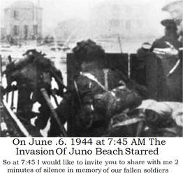 D-Day Canada JUNO Beach