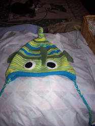 Fish Hat from the top