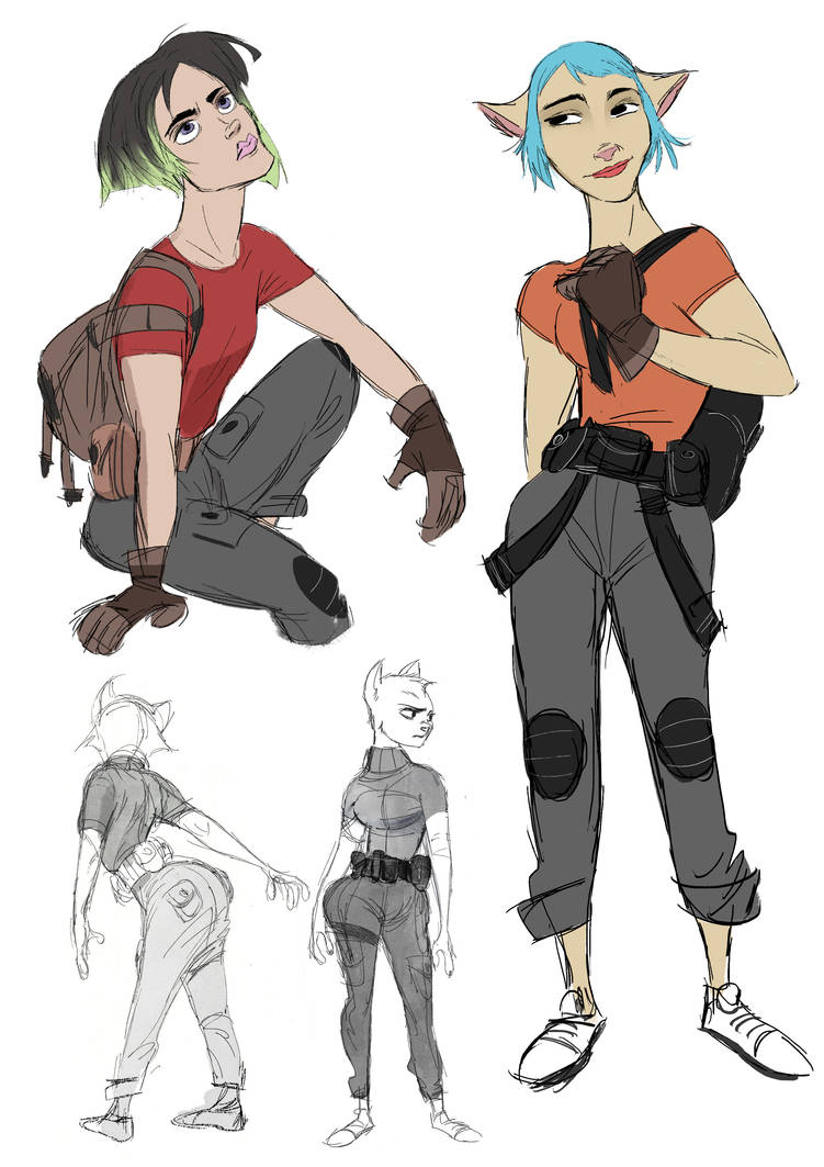 Colorful Comics Character Design Comic Character Design by KaislaHarju on DeviantArt