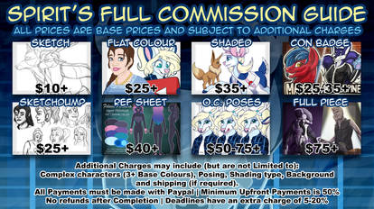 Commission Prices | CLOSED