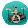 Andy Hurley Sticker