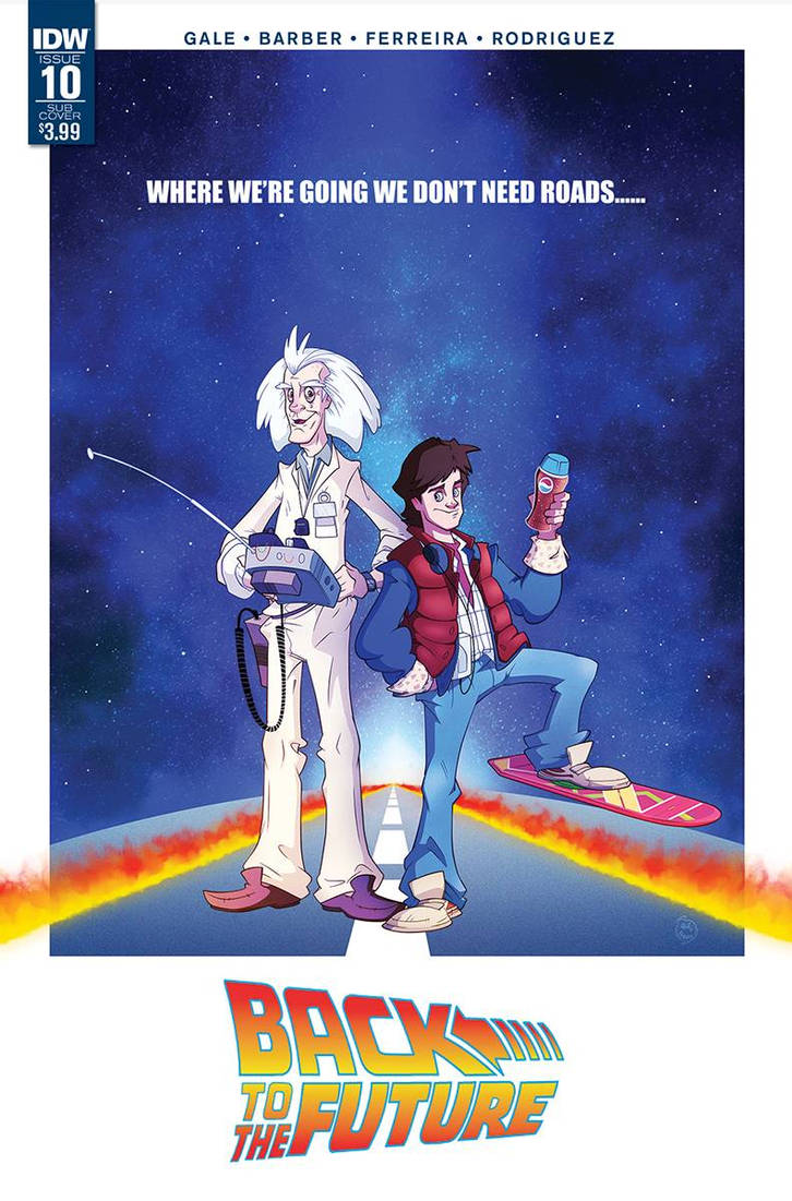 IDW Back to the Future #10