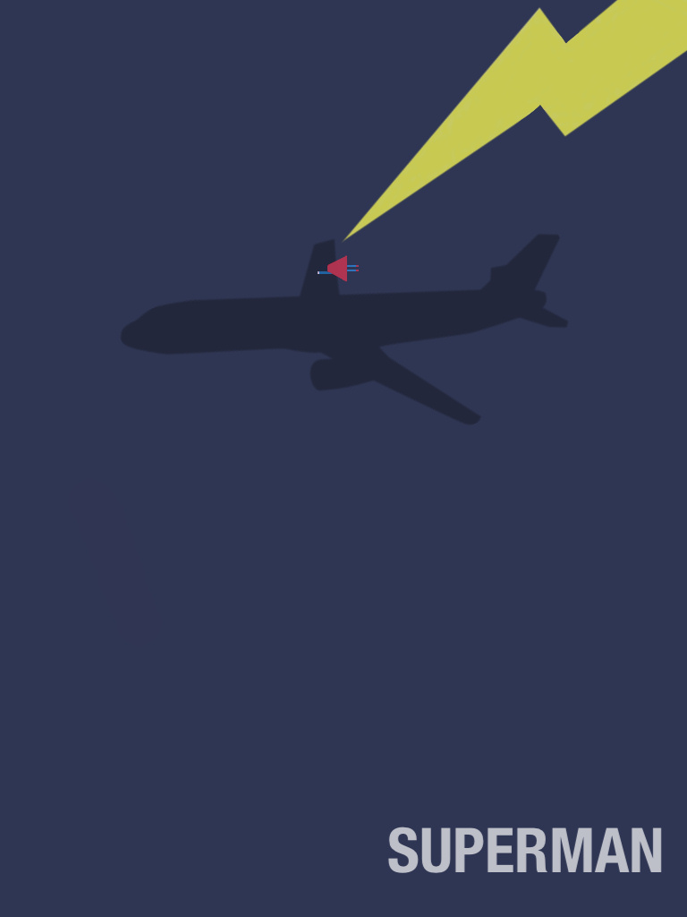 Minimalist Superman v2