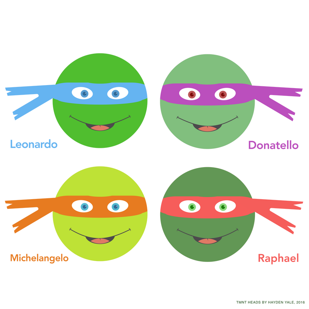 TMNT Heads