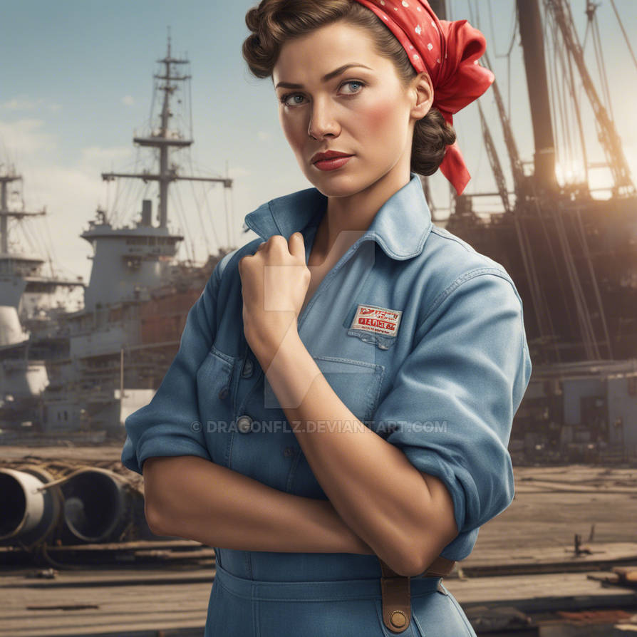 Betty Boop Riveter Rosie the riveter by dragonflz on DeviantArt