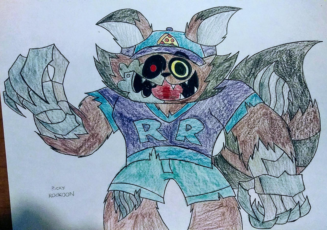 Rocky Rakoon Poster Deviantart TSCOSD - Raccoon Rocky by CyberEman2099 on DeviantArt
