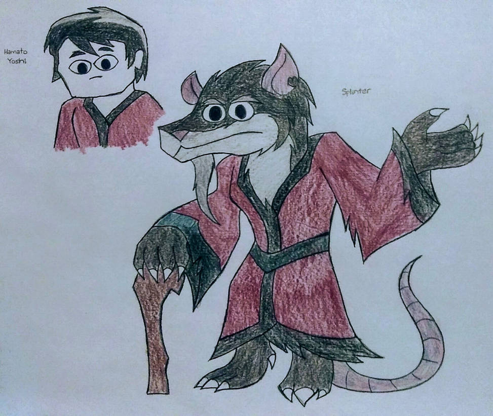TMON - Master Splinter by CyberEman2099 on DeviantArt