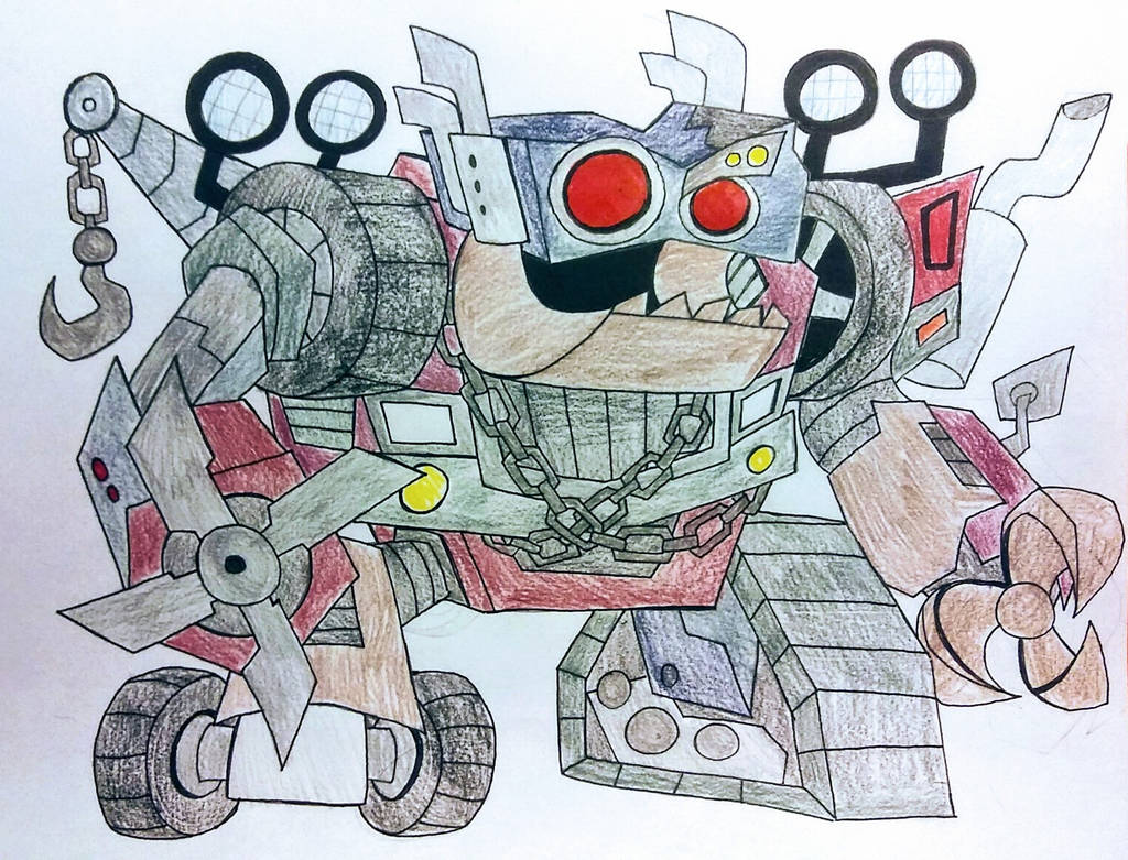 Scrap Demon Deviantart TCCOSD - Scrap Beast by CyberEman2099 on DeviantArt