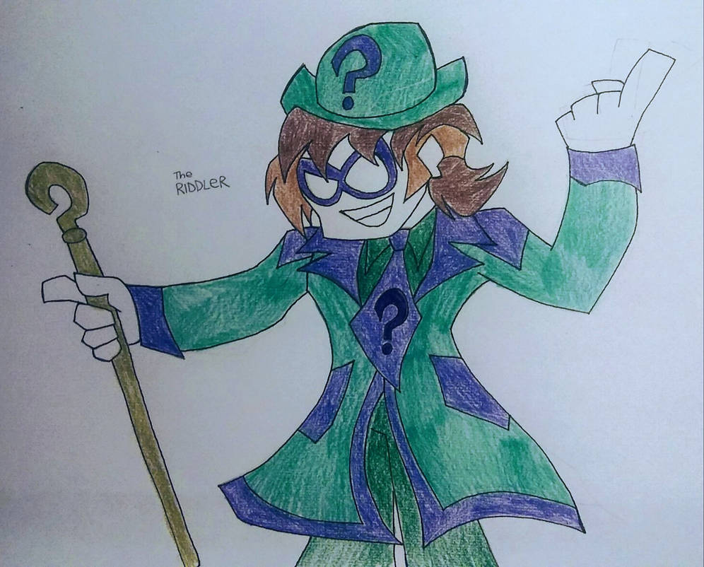Goth The Riddler Gotham Baddies - The Riddler by CyberEman2099 on DeviantArt