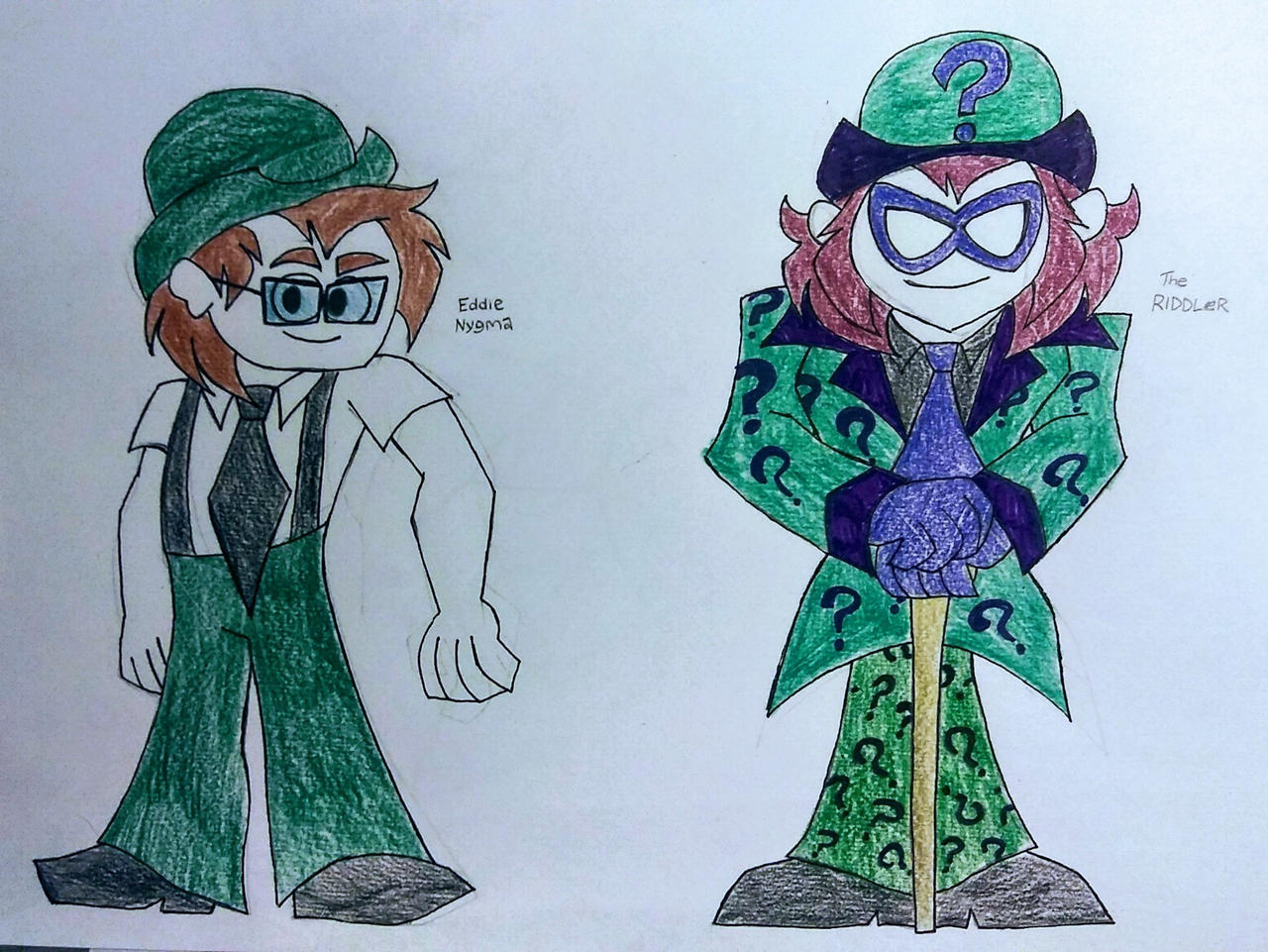 DC Teens Rising - The Riddler by CyberEman2099 on DeviantArt
