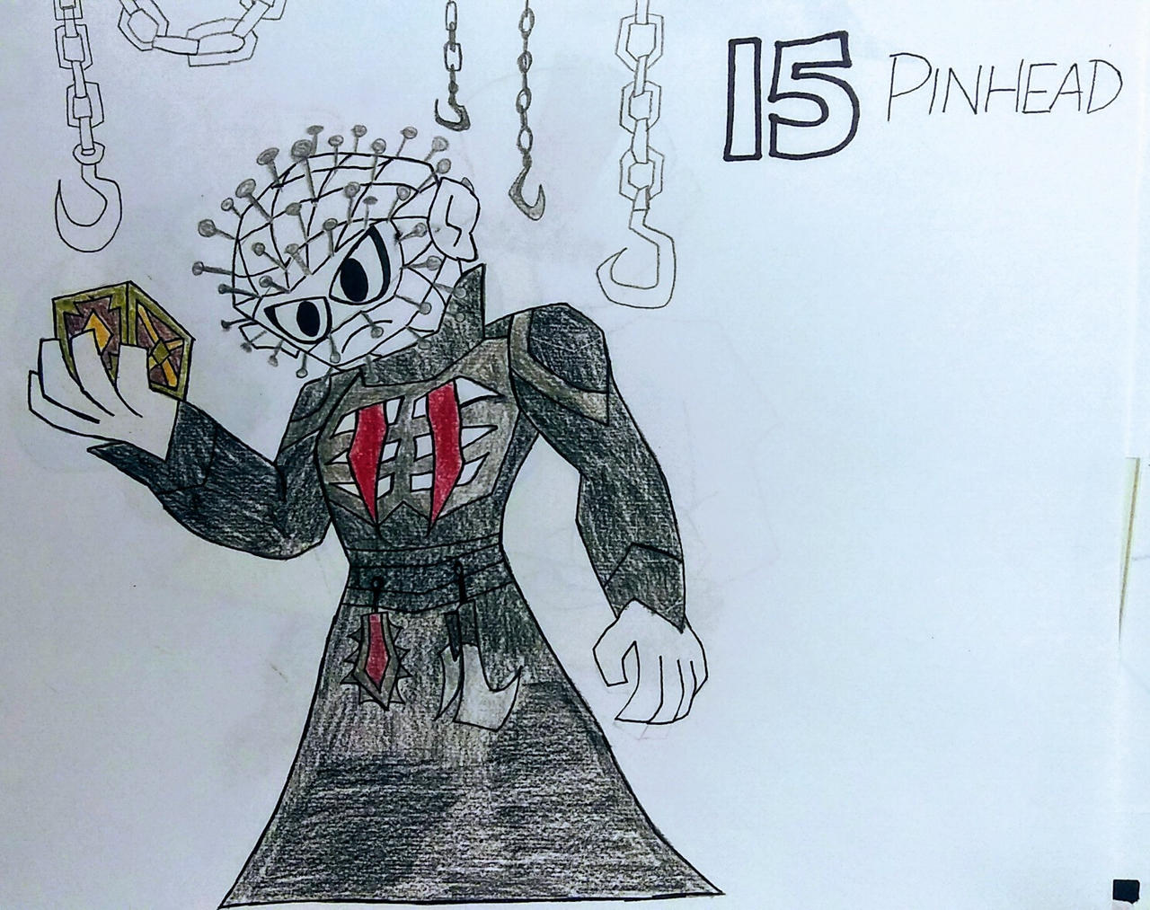 The 31 Faces of Horror Cinema - Pinhead by CyberEman2099 on DeviantArt