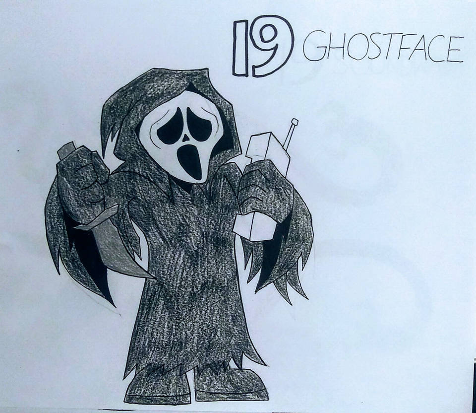Pyrography Ghostface The 31 Faces of Horror Cinema - Ghostface by CyberEman2099 on DeviantArt