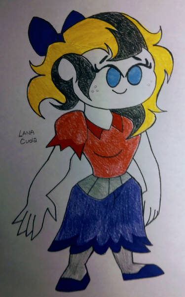 LANA used Scary Face! by BlondeNobody on DeviantArt