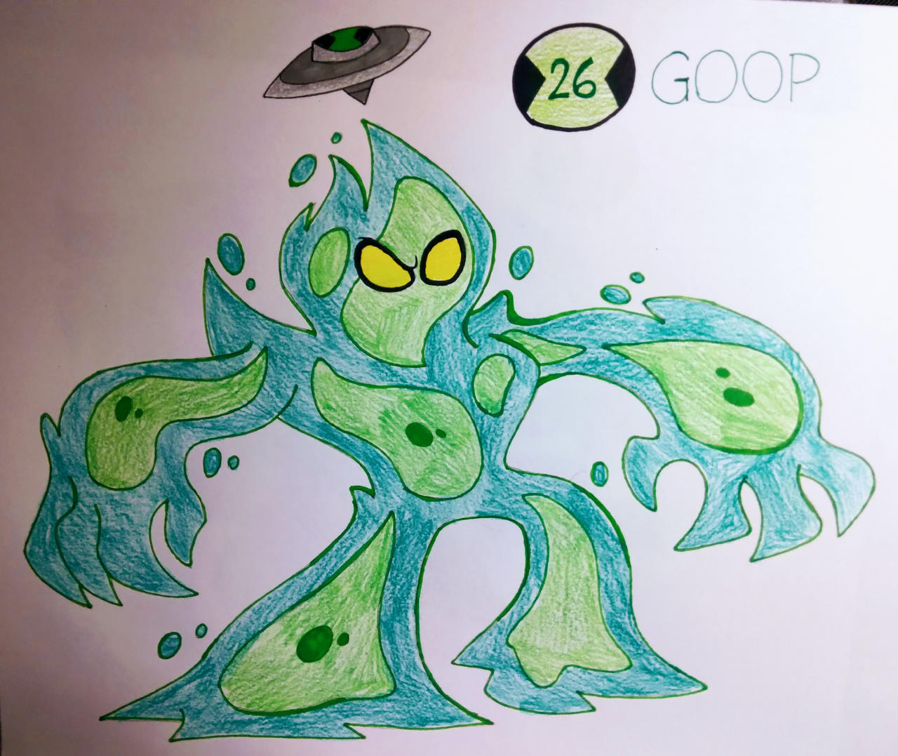 Goop Color Ben 10: ET - Goop by CyberEman2099 on DeviantArt