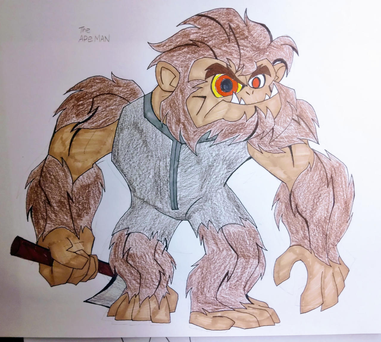 TSCOSD - Ape Man by CyberEman2099 on DeviantArt