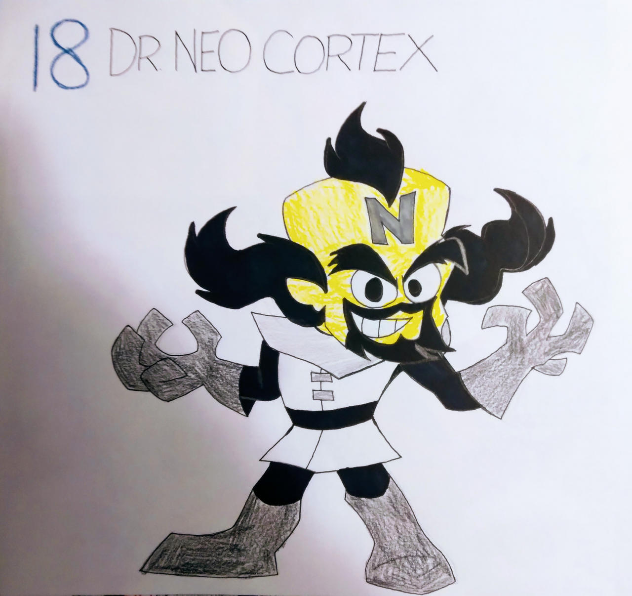 Neo Cortex Humans 31 Faces of Darkness II - Dr. Neo Cortex by CyberEman2099 on DeviantArt