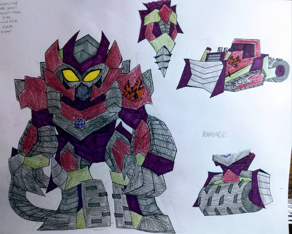 Deviantart Rampage Dc TF:LOC - Rampage by CyberEman2099 on DeviantArt