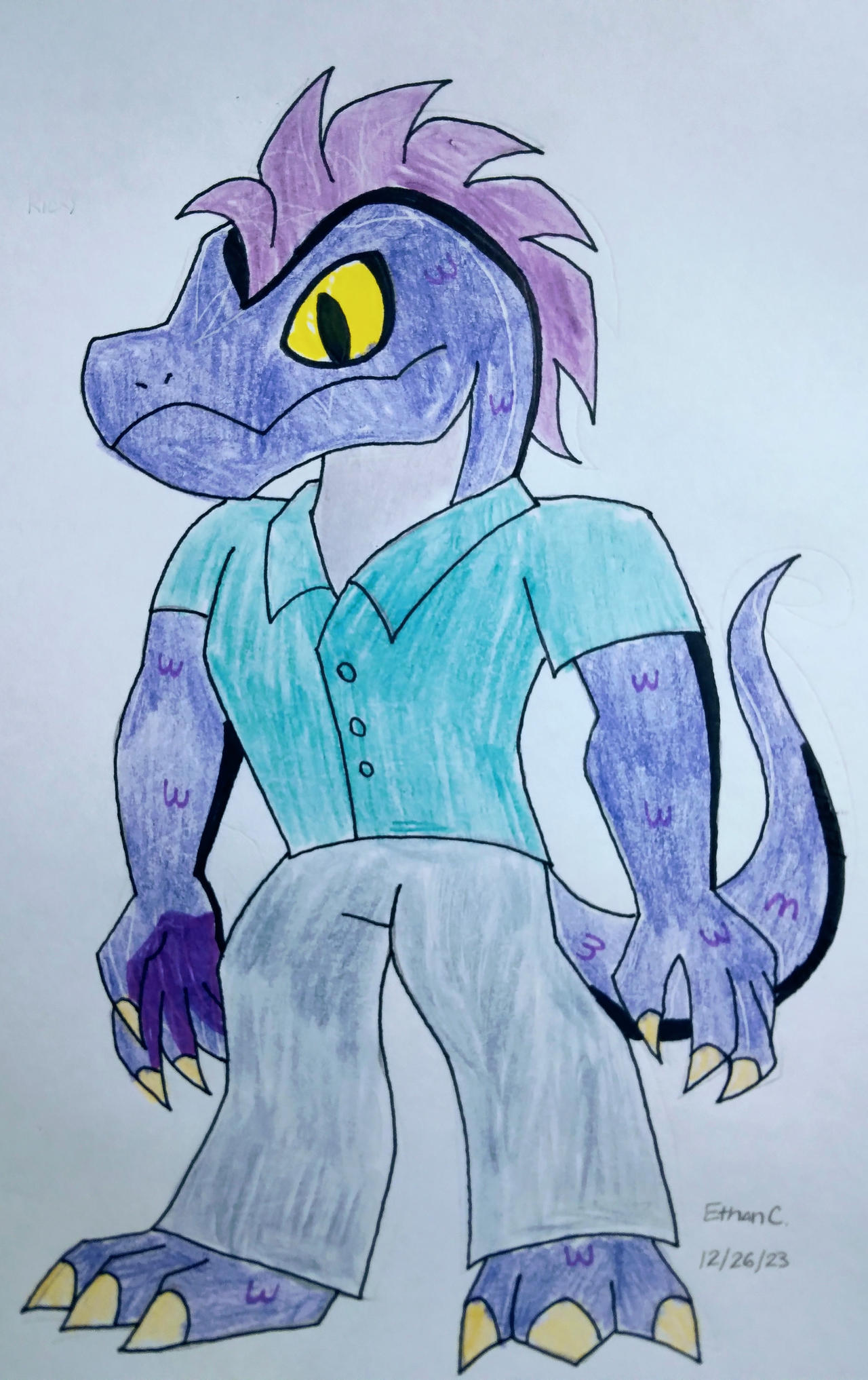 MTGYG: Ricky Beamer (Creep) by CyberEman2099 on DeviantArt