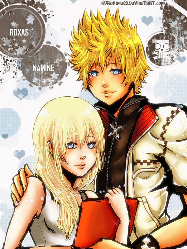 Namine Roxas :+:Roxas X Namine:+: by Kurohime-29 on DeviantArt