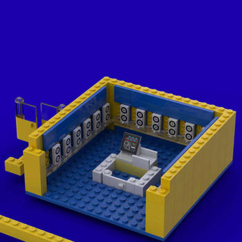 LEGO Blockbuster Video Interior