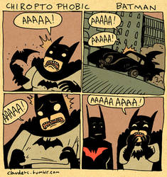 Chiroptophobic Batman